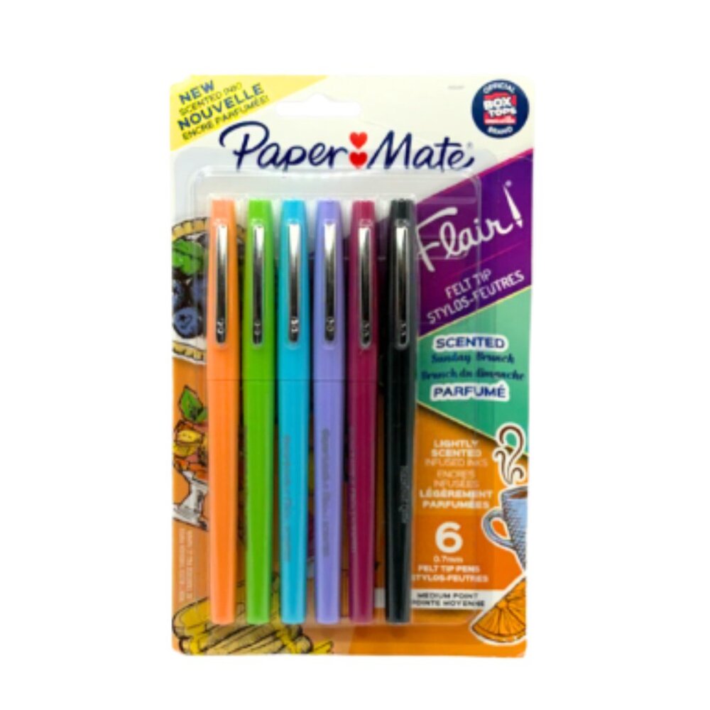 🖊️ Paper Mate Flair! Scented Felt-Tip Pens – 22 Pack Bundle (16-Pack + 6-Pack) - Picture 2 of 3